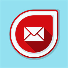 Mail button illustration