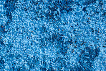 Fototapeta na wymiar Blue plaster texture - blue wall background