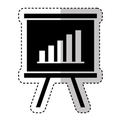 paper board training isolated icon vector illustration design