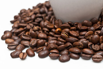 ganze Kaffeebohnen 