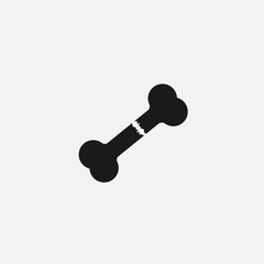Broken bone icon Vector.