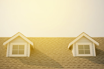 Sunlight on roof. © Winyou