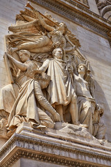 Arc de Triomphe in Paris Arch of Triumph