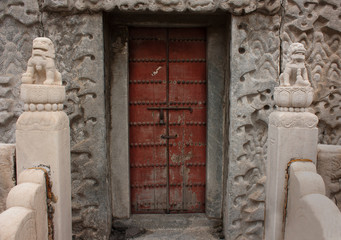 Ancient Door in the Imperial Palace, Beijing, China