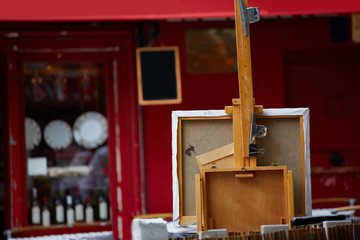 Montmartre painters place du Tertre canvas