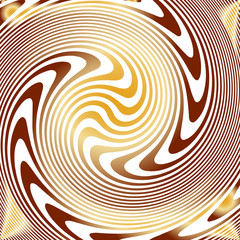 Swirling stripes background. Vector illustration for swirl design.