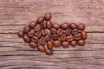 Left Arrow of coffee