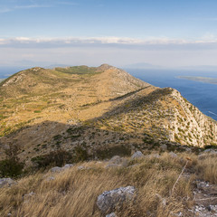 Sveti Nikola highest peak on the island of Hvar