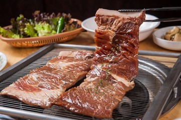 Marinated Grilled Spareribs