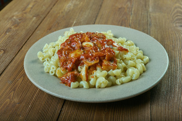 Traditional Sicilian pasta