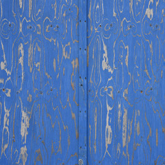 old blue wall with abstract structure
