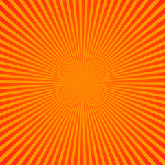 Fototapeta premium Bright yellow rays background. Comics, pop art style. Vector, eps 10.