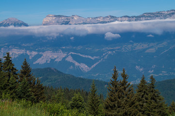 mountainous of chartreuse,isere,france