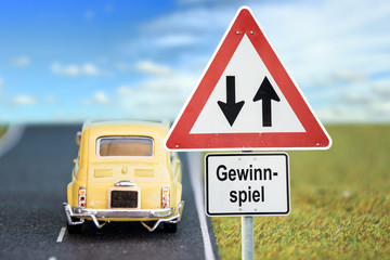 Schild 170 - Gewinnspiel