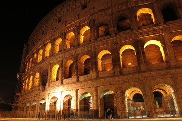 Fototapeta na wymiar Kolosseum Rom