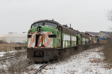 Abandoned Locomotive