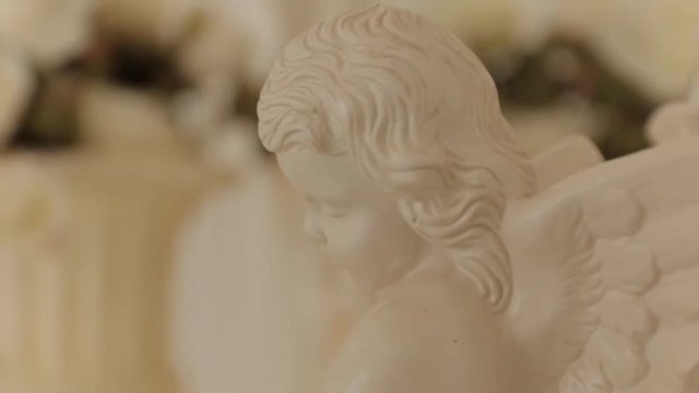 Little Angel Sculpture, close up
