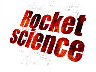Science concept: Rocket Science on Digital background