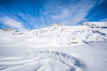 Naklejka na ściany i meble Italian Alps in the winter