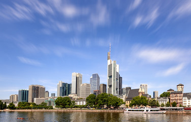Obraz premium Skyline of Frankfurt, Germany