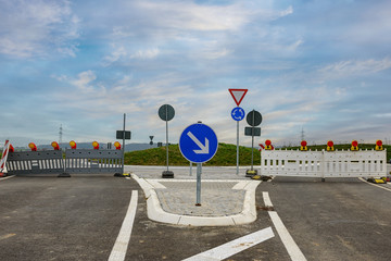 Road block