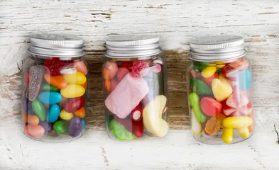 Foto op Plexiglas Snoepjes Assortment of sweets and candies 