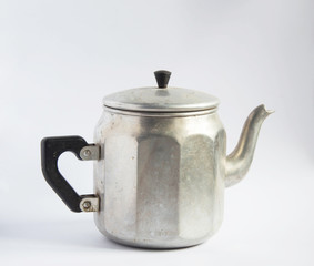 Tin teapot
