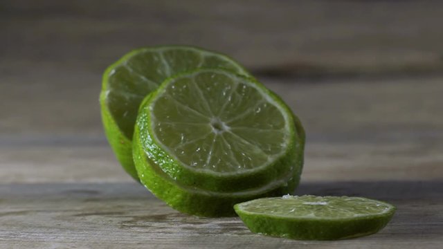 Slow Motion Lime Footage
