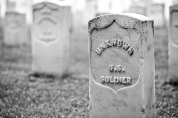 unknown soldier tombstone