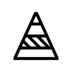 Chart, graphic mini line, icon