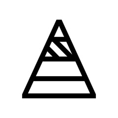Chart, graphic mini line, icon
