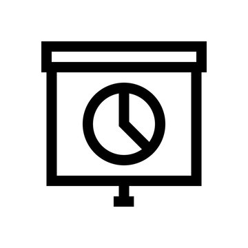 Chart, graphic mini line, icon