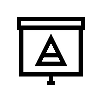Chart, graphic mini line, icon