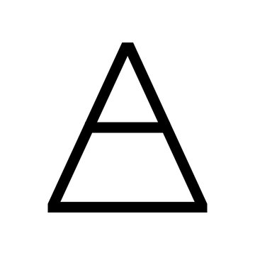 Chart, graphic mini line, icon