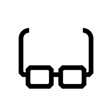 Glasses mini line, icon