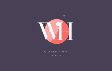 wh w h  retro vintage rhombus simple black white alphabet letter logo