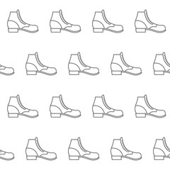 footwear seamless vector pattern