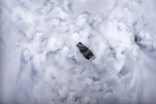 Flash memory stick and Information cloud