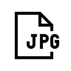 File format mini line, icon