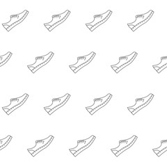 footwear seamless vector pattern