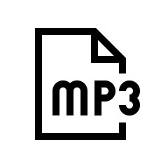 File format mini line, icon