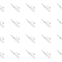 soldering Iron seamless vector pattern
