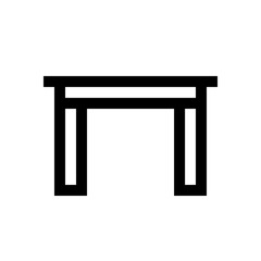 Desk mini line, icon