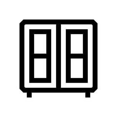 Wardrope mini line, icon