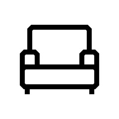 Chair mini line, icon