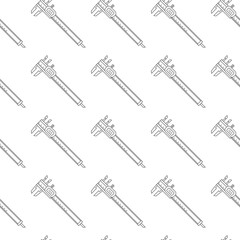 calipers seamless vector pattern