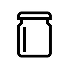Jar mini line, icon
