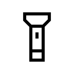 Light, torch mini line, icon