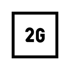 Signal type mini line, icon
