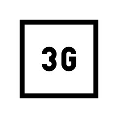 Signal type mini line, icon